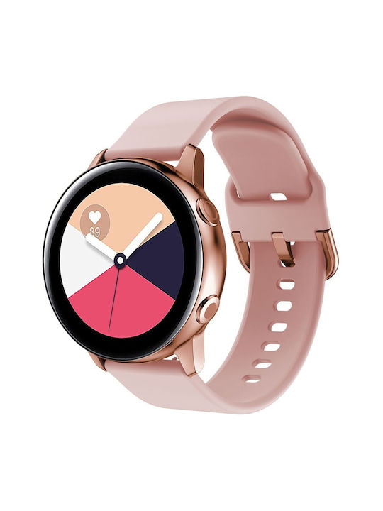 Silicone Universal Strap 20mm Pink Silicone Universal Strap 20mm Pink