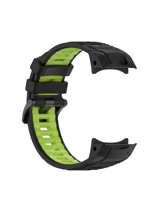 Silicone Strap Garmin Instinct 3 Solar Instinct 3 Amoled 50mm – Two-Tone Black-Green