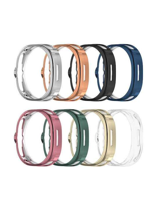 Schutzabdeckung für Uhr Silikonhülle in Rosa Farbe für Samsung Galaxy Watch8 Classic 46mm