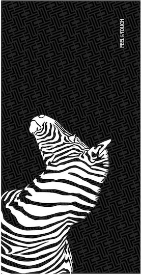 Feel & Touch Microfiber Towel Body Black 160x80cm