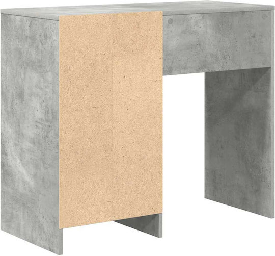 Schreibtisch Holz Cement Grey 90x37.5x75cm