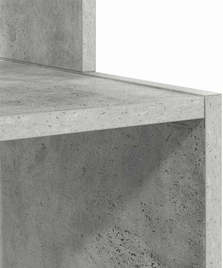 Γραφείο Υπολογιστή 106x40x88.5εκ. Γκρι Σκυρόδεμα