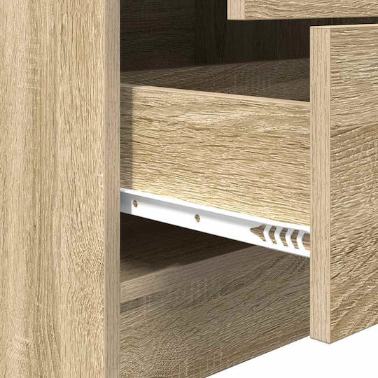 Γραφείο Ξύλινο Sonoma Oak 70x40x76εκ.