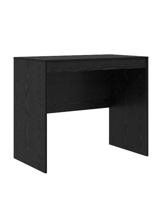 Desk Wooden Black Oak 90x50x76cm