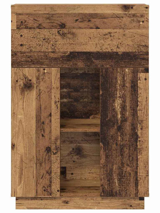 Γραφείο Ξύλινο Καφέ 71.5x31.5x106.5εκ.