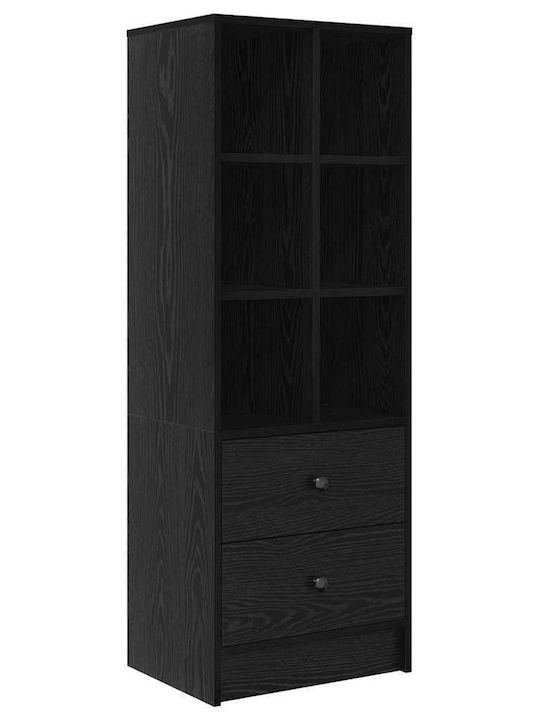 Desk Wooden Black Oak 90x50x76cm