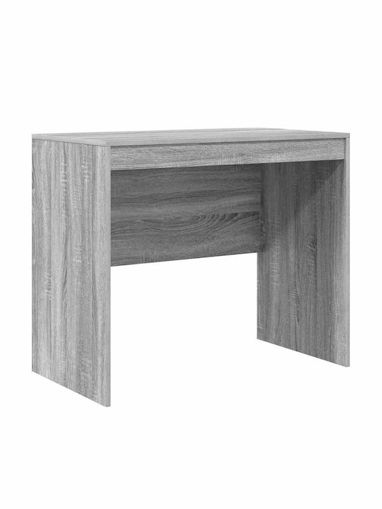 Desk Wooden Grey Sonoma 90x50x76cm