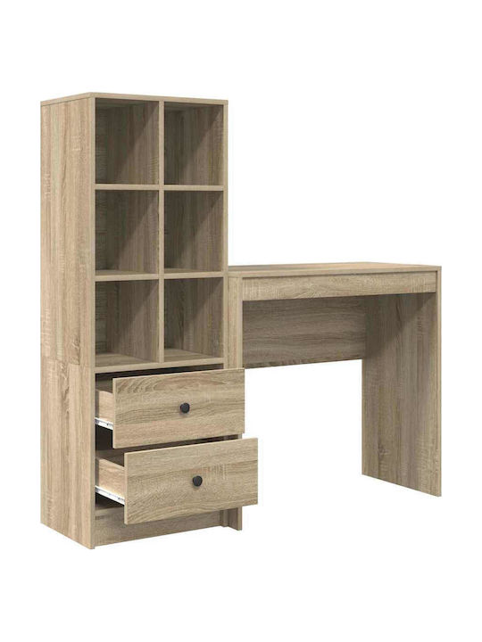 Γραφείο Ξύλινο Δρύς Sonoma 80x40x76εκ.