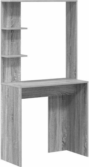 Computer Büro Holz Gray Sonoma 78.5x37x154.5cm