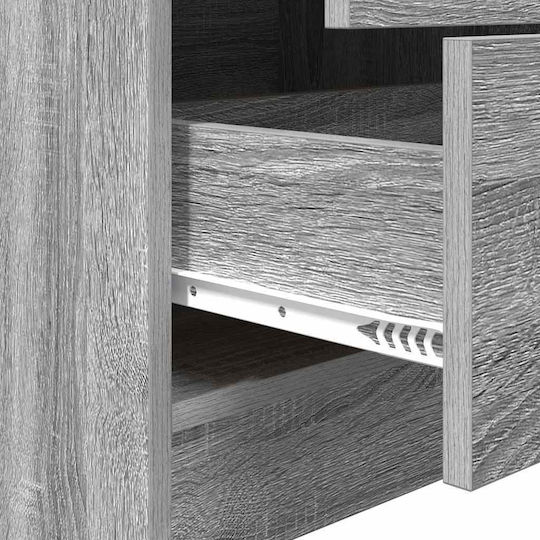 Schreibtisch Holz Sonoma Grey 80x40x76cm