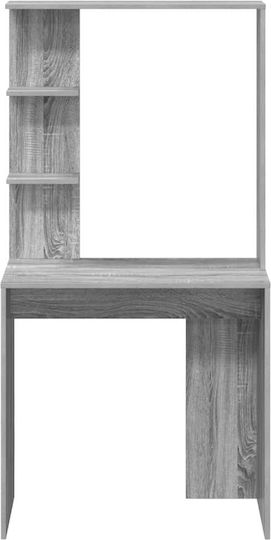 Computer Büro Holz Gray Sonoma 78.5x37x154.5cm