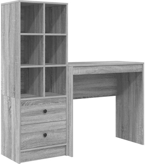Schreibtisch Holz Sonoma Grey 80x40x76cm