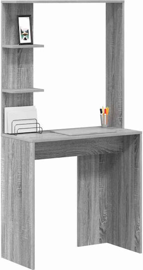 Computer Büro Holz Gray Sonoma 78.5x37x154.5cm