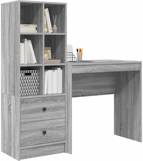 Schreibtisch Holz Sonoma Grey 80x40x76cm
