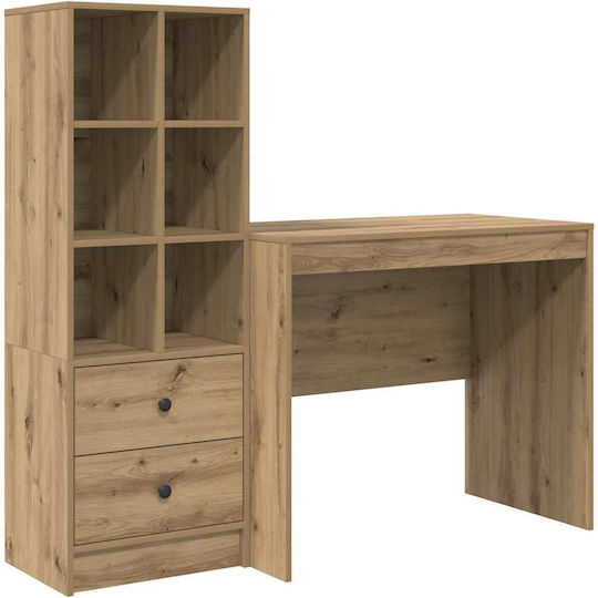Бюро Дървено Artisan Дъб 90x50x76см