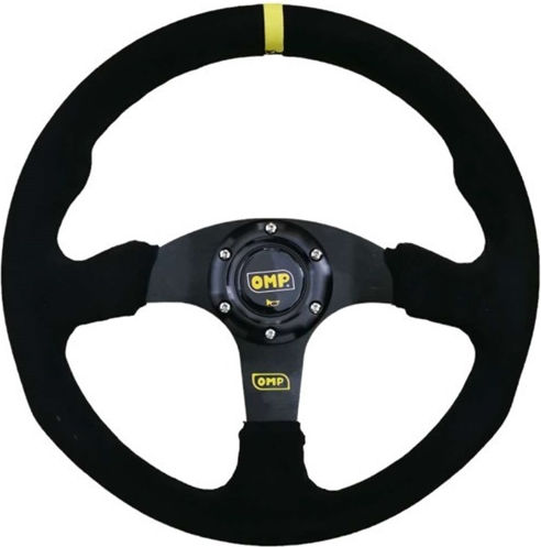 OMP Car Steering Wheel Black/Black