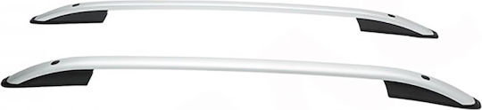 Omtec for Cars with Factory Bars (with Roof Rack Legs) Silver