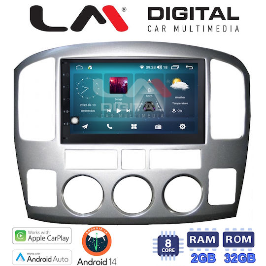 LM Digital Auto-Audiosystem für Suzuki Großer Vitara / Vitara 1998-2004 (Bluetooth/USB/WiFi/GPS/Apple-Carplay/Android-Auto) mit Touchscreen 6.8"