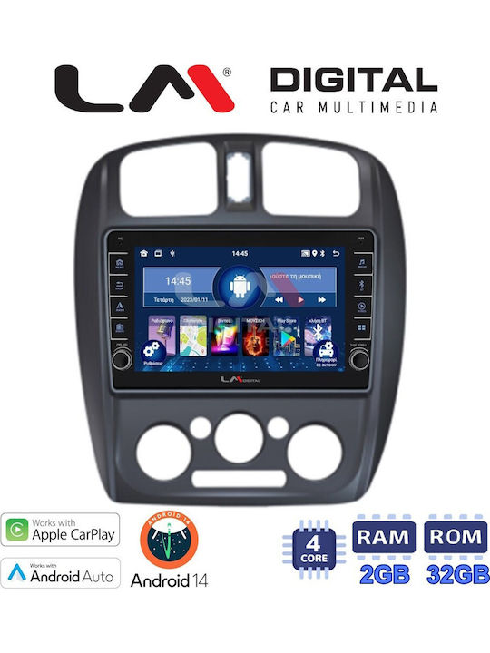 LM Digital Auto-Audiosystem für Mazda 323 1999>2004 (Bluetooth/USB/WiFi/GPS/Apple-Carplay/Android-Auto)