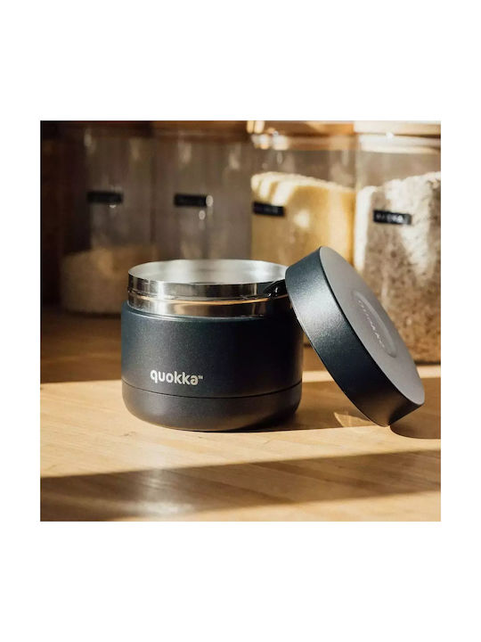 Quokka Inox Thermo Lunch Box Black 360ml