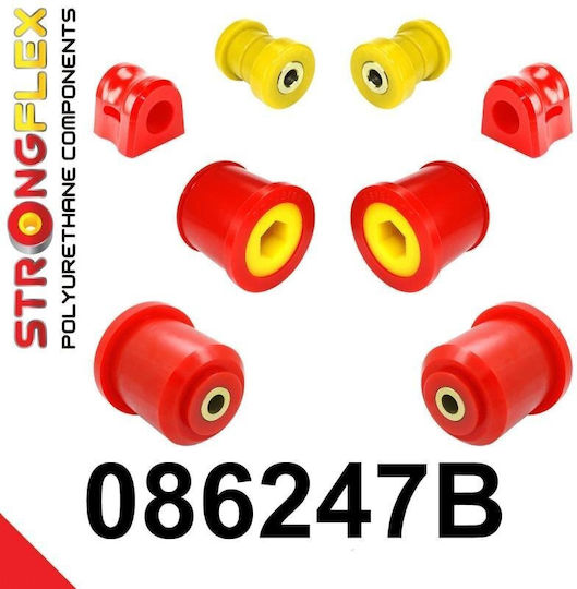 Πλήρες Σετ Σινεμπλόκ Πολυουρεθάνης Strongflex Honda Civic Mk8 Fk Fn Fn2 Type R 8 Τεμ 086247b