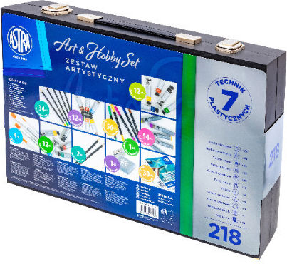 Astra Set de Colorat Lemn 218buc