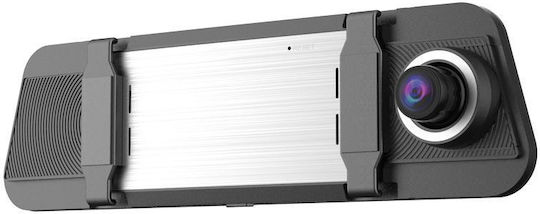 Lenovo Σετ Καθρέπτης με Κάμερα DVR Αυτοκινήτου 4K με Οθόνη 9.66" & Κάμερα Οπισθοπορείας