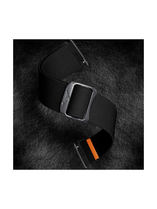 Найлонов Каиш Универсален 22 Mm Черен