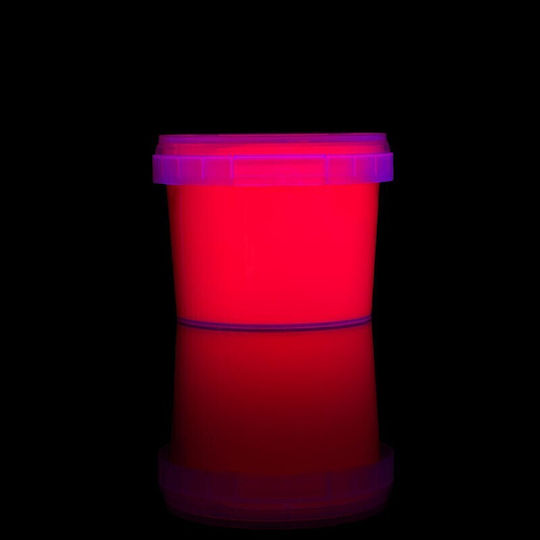 Neon Orange Uv Paint