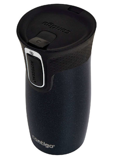 Contigo Contigo Thermosflasche Rostfreier Stahl 300ml Graue Mit Schlinge Und Handgriff