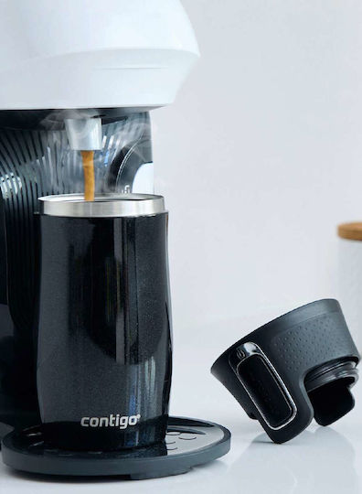 Contigo Contigo Thermosflasche Rostfreier Stahl 300ml Graue Mit Schlinge Und Handgriff