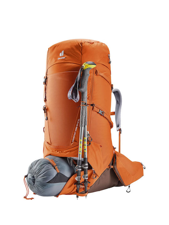 Deuter Mountaineering Backpack 65lt Waterproof Orange Expedition