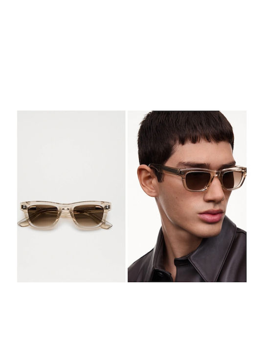 Chimi Women's Sunglasses with Beige Frame and Beige Lens 08 EKRU