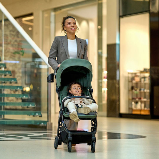 Lionelo Bess Baby Stroller Suitable for Newborn Green 7.5kg