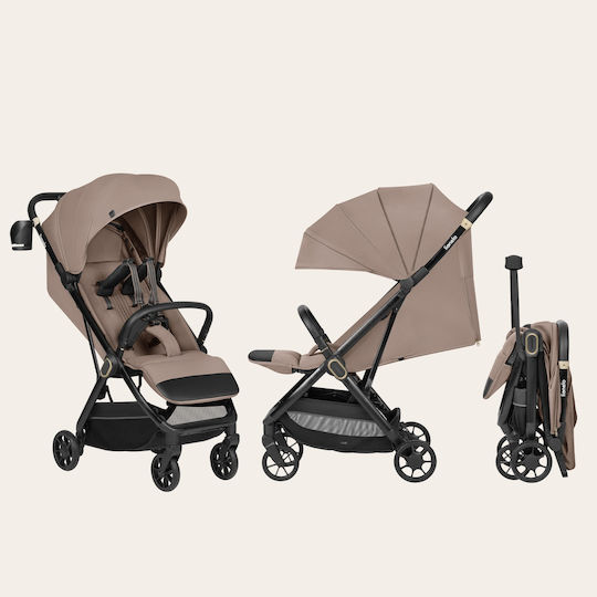 Lionelo Bess Baby Stroller Suitable for Newborn Beige Sand 7.5kg