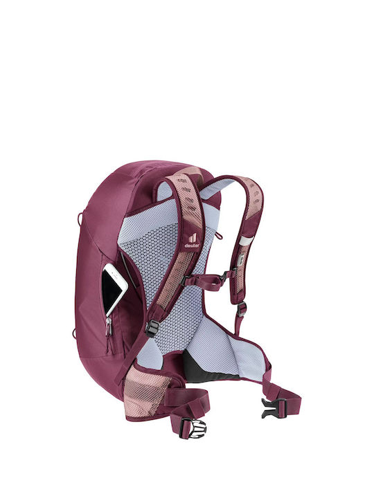 Deuter 21 Sl Ορειβατικό Σακίδιο 21lt Αδιάβροχο Ροζ Daypack