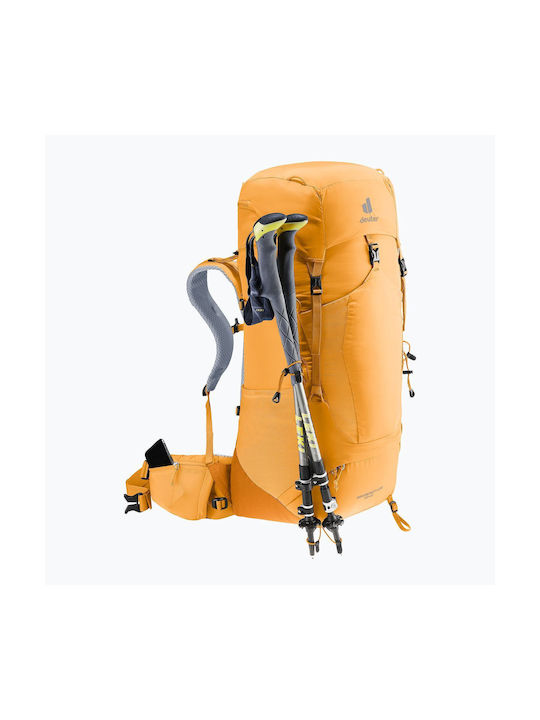 Deuter 50 + Rucsac de alpinism 10lt Galben