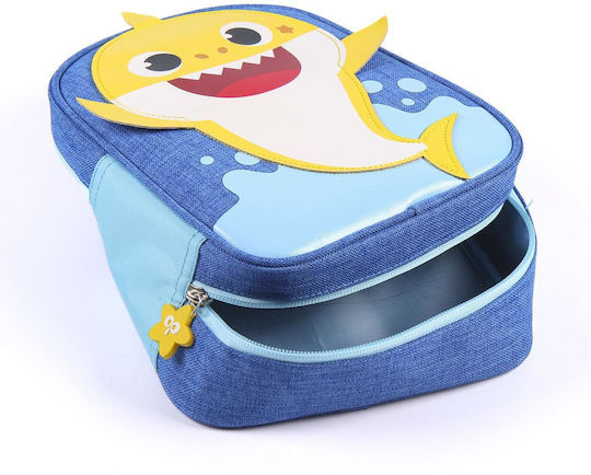 Cerda Baby Shark 3D Genți De Prânz Pentru Copii De Mână Albastre Baby Shark 19x8x23cm