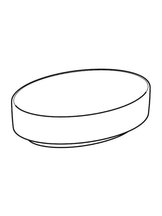 Geberit VariForm Надеждна мивка Порцелан 55x40x11см Бял