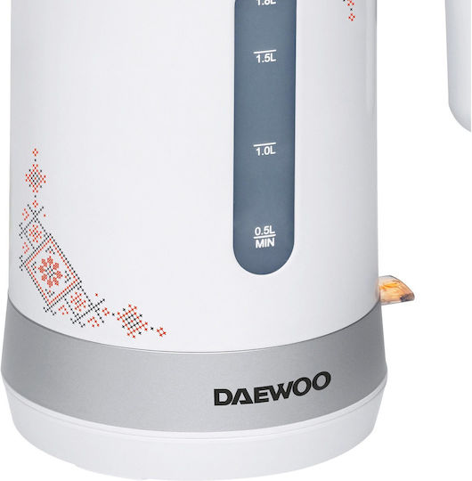 Daewoo Βραστήρας 1.7lt 2400W Λευκός