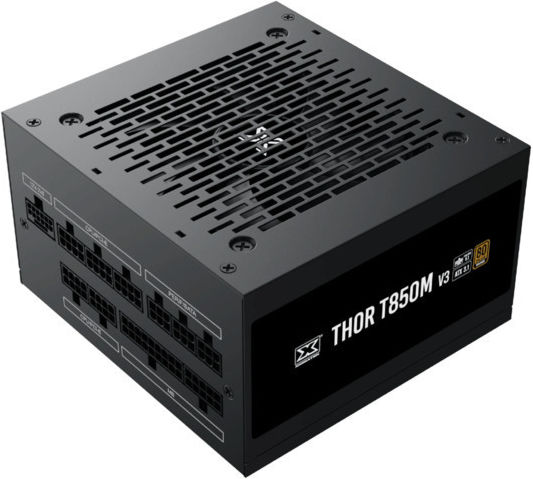 Xigmatek Thor T850 V3 rev. 2.0 850W Черен Компютърно захранване Полумодулни