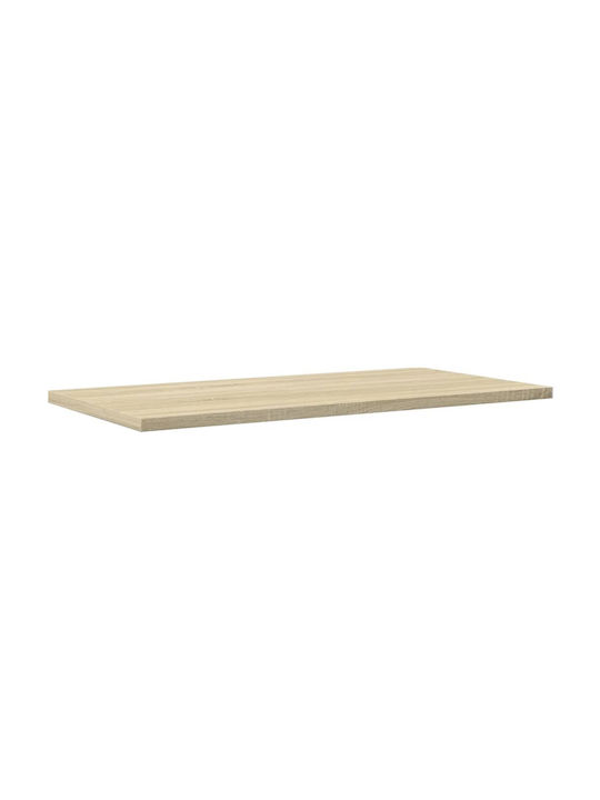 vidaXL Rectangular Bookcase Shelf made of Particleboard 60x30x1.5cm 805240 4pcs