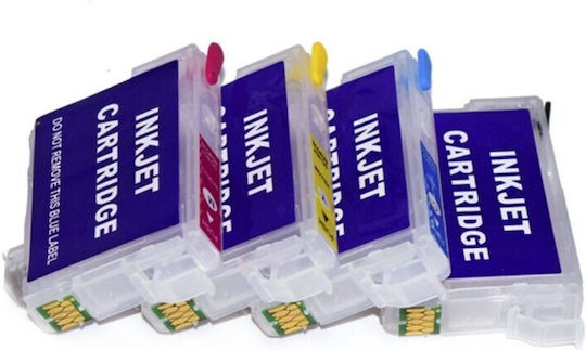 High-capacity Refillable Cartridges Epson 502xl Auto-reset Chips