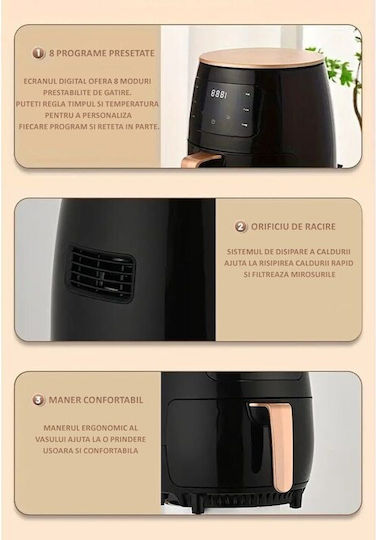 Heißluftfritteuse 6Es Grün airfryer6lv