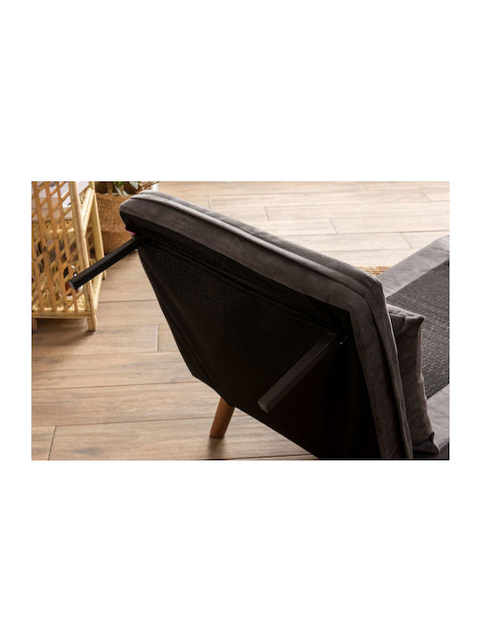 Cosmo Single Πολυθρόνα Κρεβάτι Grey 70x42x65cm