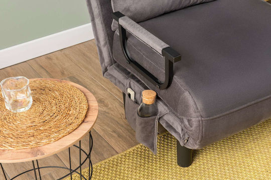 Sento Single Schlafsessel Grey 50x40x60cm