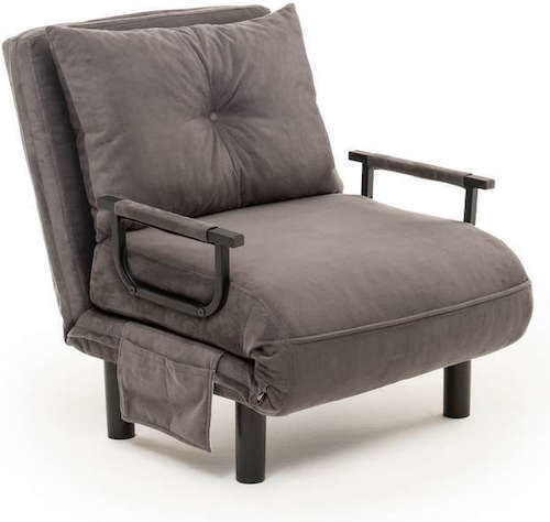 Sento Single Schlafsessel Grey 50x40x60cm