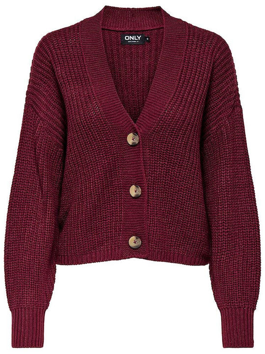 Carol Nice Women's Cardigan Cabernet