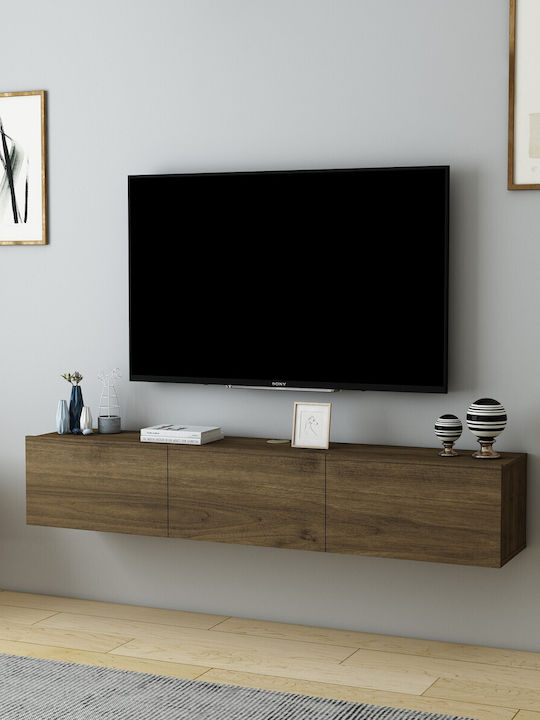 Шкаф за телевизор Дървен Walnut Д160xШ29.6xВ31.4см