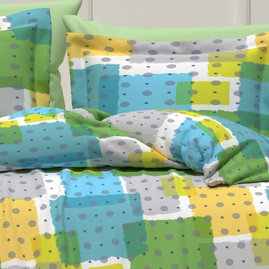 Pucioasa Σετ Ημίδιπλη 180x220cm Multicolored